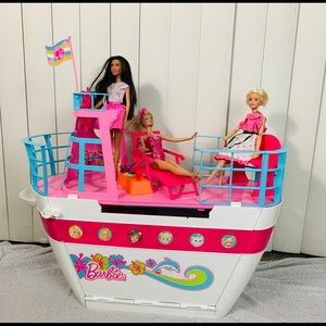 Barbie Sisters Cruise Ship Yacht  Double Slide